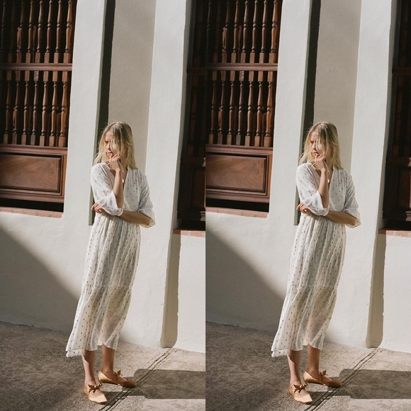 Anthropologie Augustine Tiered Maxi Dress - Picture 2 of 8